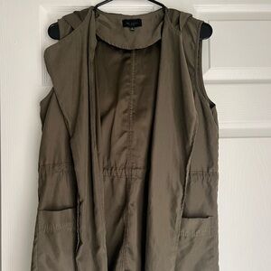 H&M Khaki Sleeveless Vest